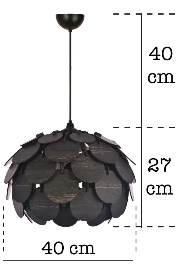 Scandinavian Style Round Chandelier