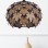 Scandinavian Style Round Plane Leaf Chandelier