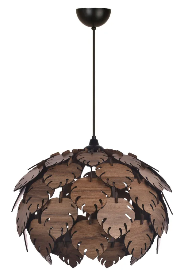 Scandinavian Style Round Leaf Chandelier